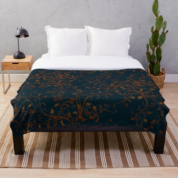 Item preview, Leaves Vines Pattern, Floral Pattern, Dark Background designed and sold by Clothingspot.