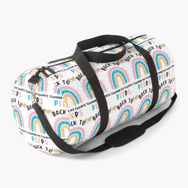 Item preview, back to teaching my favorite peeps, daycare school teacher designed and sold by POPLIN ⭐ ⭐ ⭐ ⭐ ⭐.