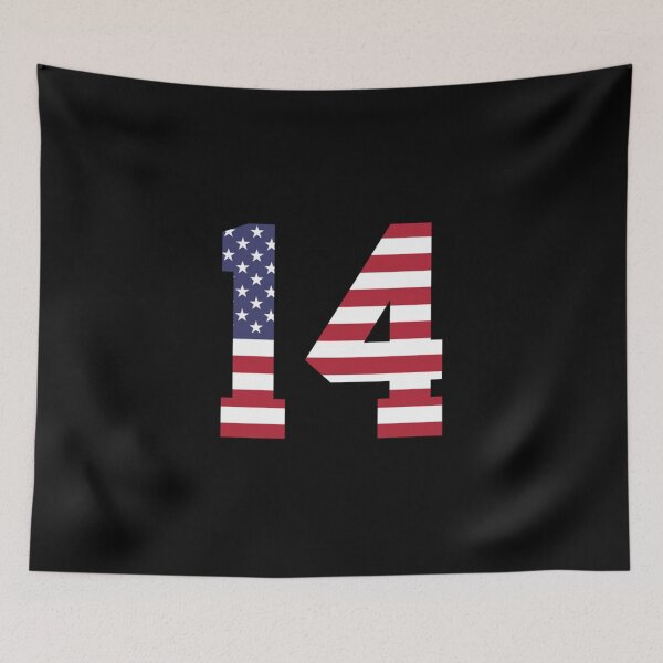 Item preview, United States Number 14 Classic T-Shirt designed and sold by opheimbyrneh.