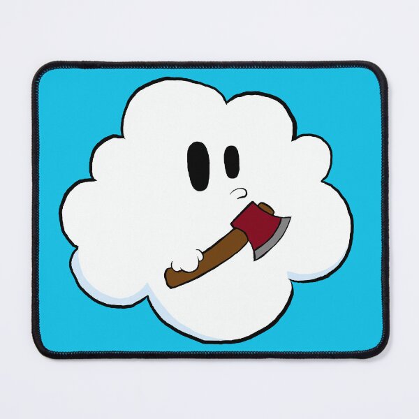 Item preview, Fluffy Cloud With An Axe designed and sold by hyperdogg.
