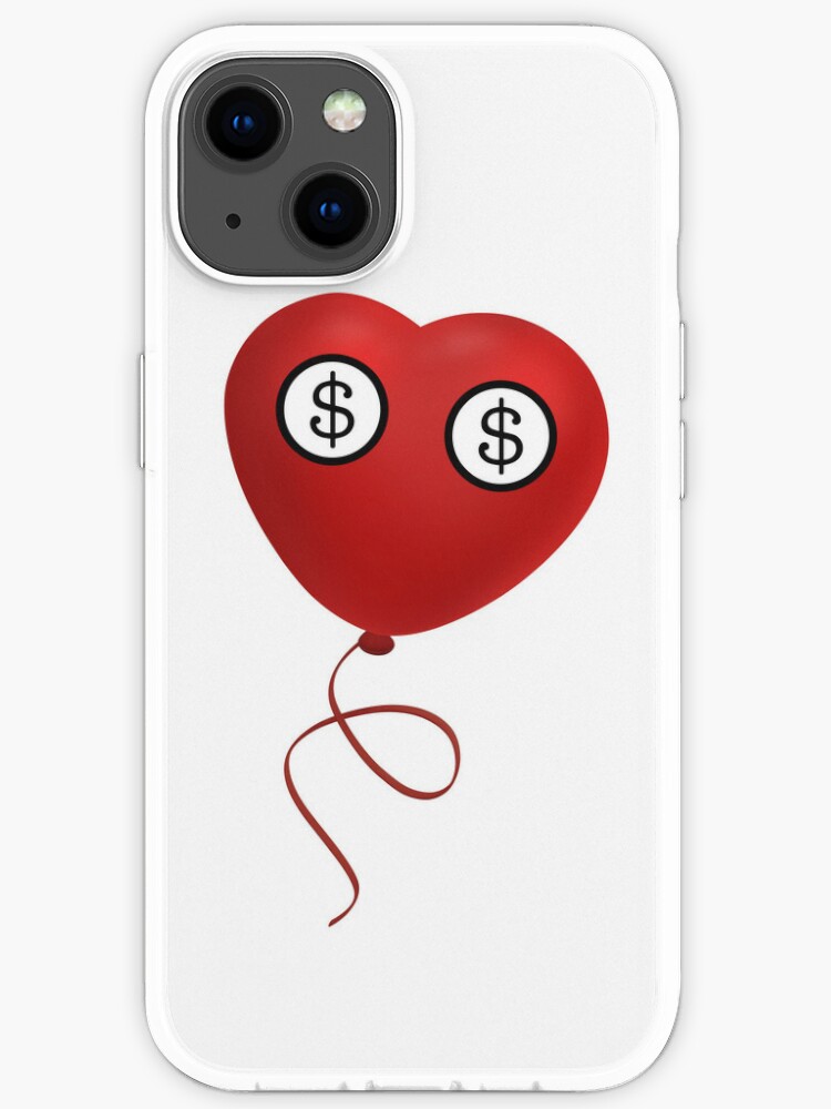 Red heart emoji Sticker for Sale by designsbyzw