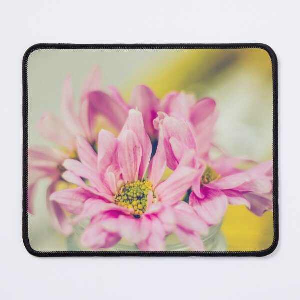 Item preview, Vintage Pink Flower Arrangements in Glass Jar designed and sold by MyArt23.