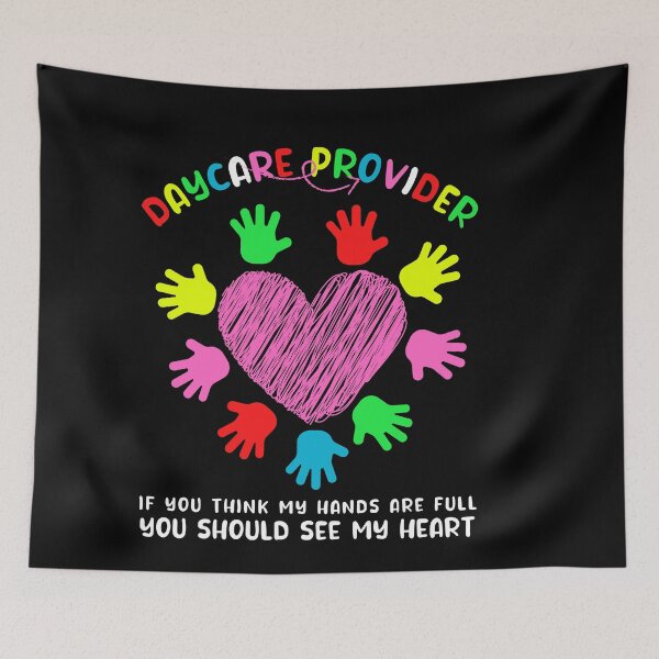 Item preview, daycare provider childcare pre-k teacher appreciation designed and sold by POPLIN ⭐ ⭐ ⭐ ⭐ ⭐.
