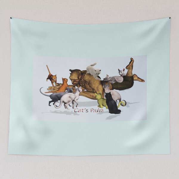 Item preview, Cat's Rule designed and sold by Patricia Brown.