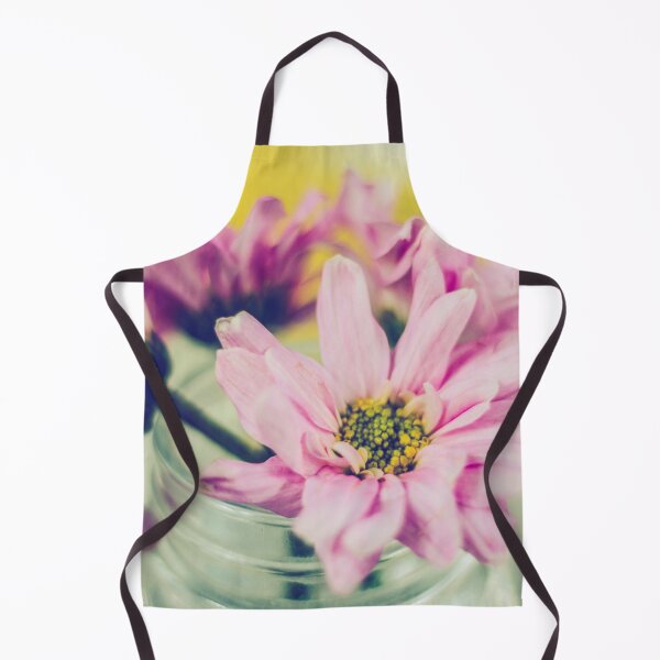 Item preview, Vintage Pink Flower Arrangements in Glass Jar designed and sold by MyArt23.
