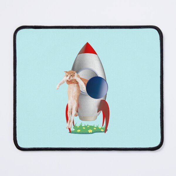 Item preview, Cats Not Allowed In Rocket (Orange Kitty) designed and sold by leBoosh-Designs.