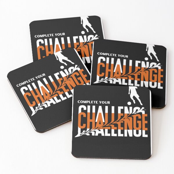 Item preview, Complete Your Challenge, Achieve Your Challenge designed and sold by Nicedeco.