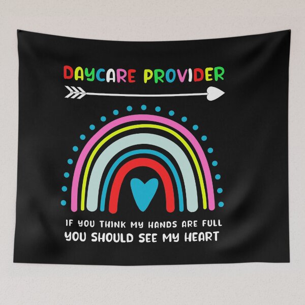 Item preview,  daycare provider childcare pre-k teacher appreciation designed and sold by POPLIN ⭐ ⭐ ⭐ ⭐ ⭐.
