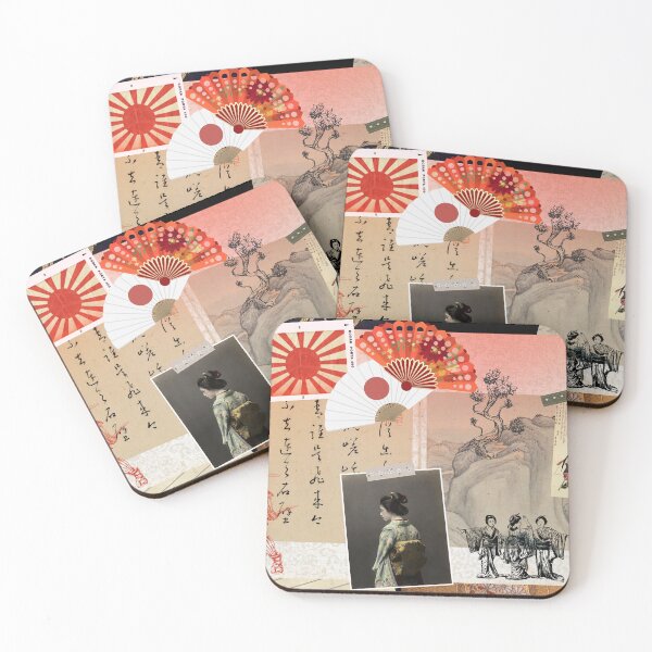 Item preview, Dreamy Vintage Japan Asian Scrapbook Travel Journal designed and sold by sepiatome.