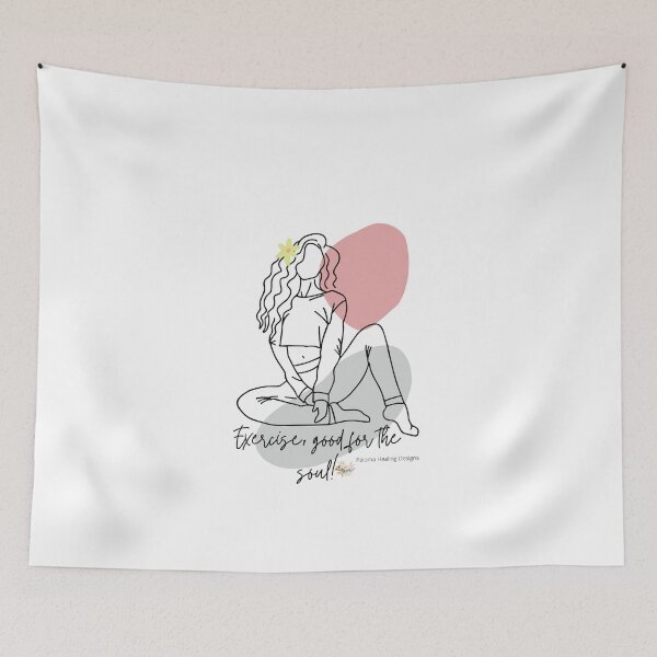 Item preview, Exercise, good for the soul! Slogan designed and sold by PalomaHealing24.