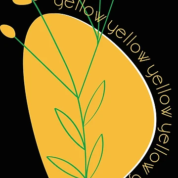 Artwork thumbnail, Yellow Abstract by EMMA0453