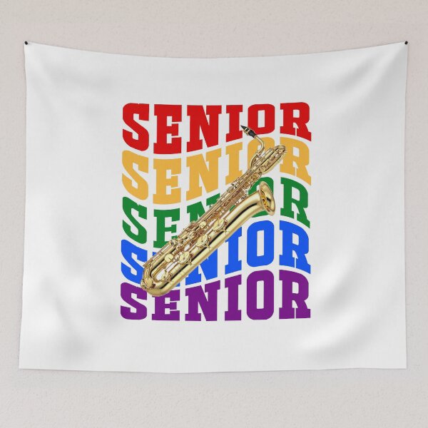 Item preview, Marching Band Senior - Baritone Saxophone designed and sold by BandMomDesigns.