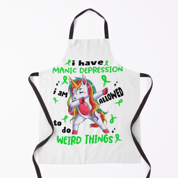 Item preview, Manic Depression Awareness Funny I have Manic Depression i'm allowed to do Weird Things! designed and sold by JanetShop809.