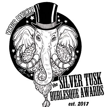 Artwork thumbnail, Silver Tusk Awards logo alternate by weburlesque