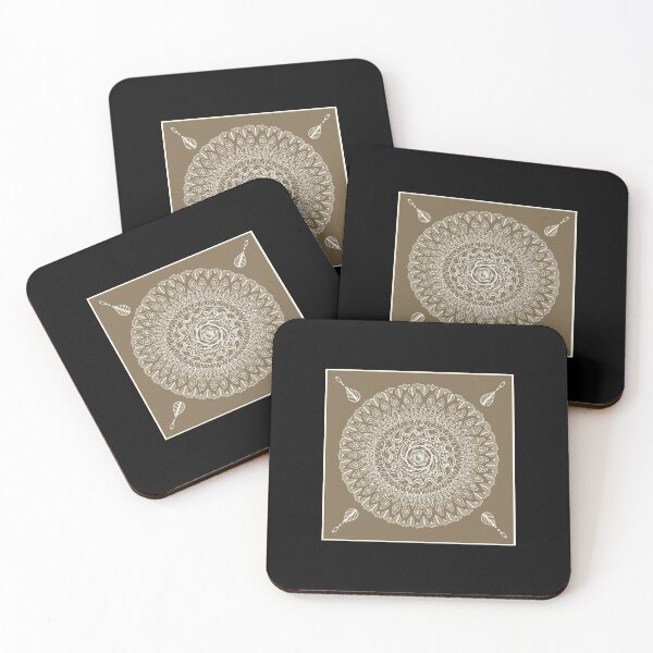 Item preview, Ecru Mandala  designed and sold by MrsHeath66293.