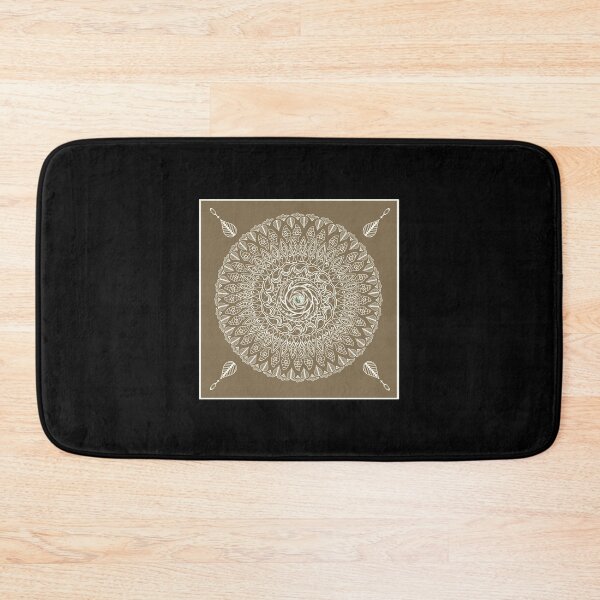 Item preview, Ecru Mandala  designed and sold by MrsHeath66293.