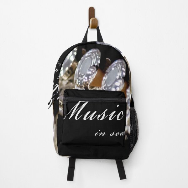 Item preview, Music is Love Flute Portrait with Romantic Quote designed and sold by nancyjcreates.