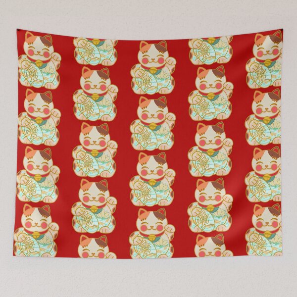 Item preview, Lucky Cat Manekineko designed and sold by SabrinaSana.