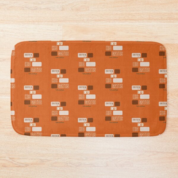 Item preview, ENTER into His Gates - Burnt Orange designed and sold by TheReporter1.