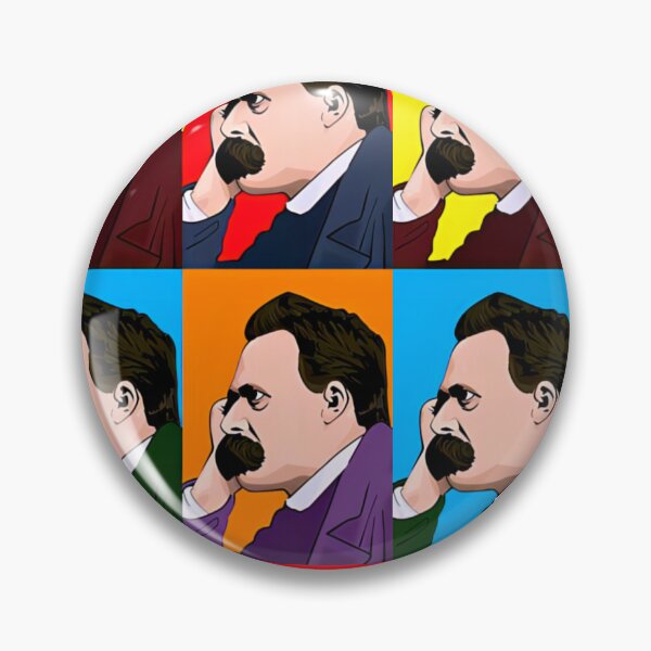 Item preview, Friedrich Nietzsche pop art designed and sold by deztees.
