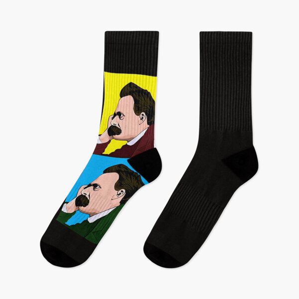 Item preview, Friedrich Nietzsche pop art designed and sold by deztees.