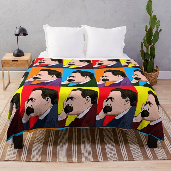 Item preview, Friedrich Nietzsche pop art designed and sold by deztees.