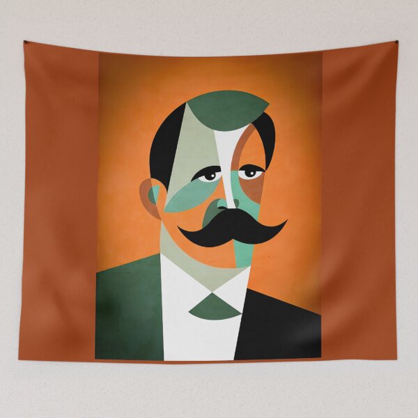 Item preview, Friedrich Nietzsche picaso designed and sold by deztees.