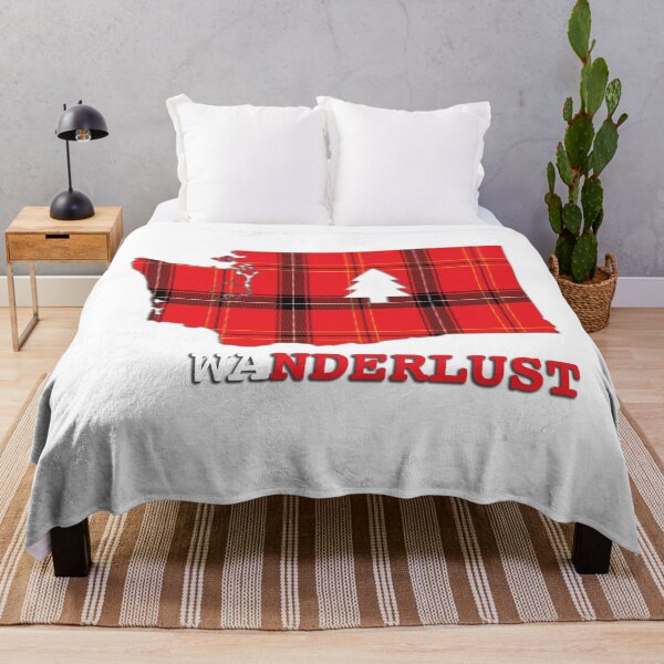 Item preview, WAnderlust (Red Plaid) designed and sold by jamienathan.