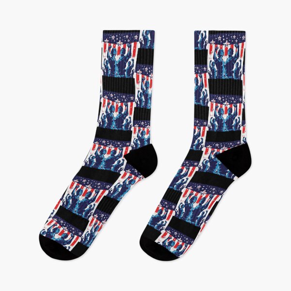 Item preview, American Flag Vintage Revolution Protest Crowd  designed and sold by GregorySm18789.