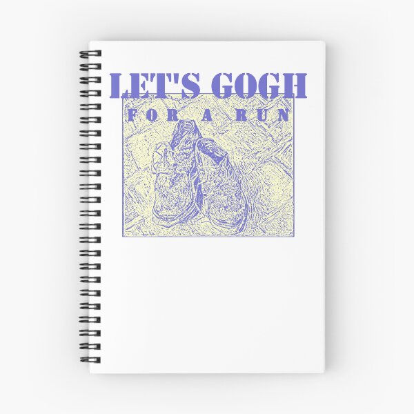Item preview, Juego de palabras "Vamos a Gogh a correr" designed and sold by BReinbold.