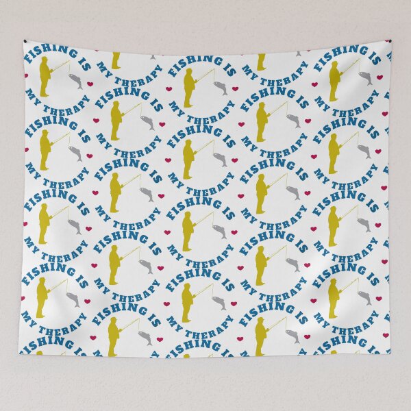 Item preview, Fishing Is My Therapy designed and sold by burbankdesigns.
