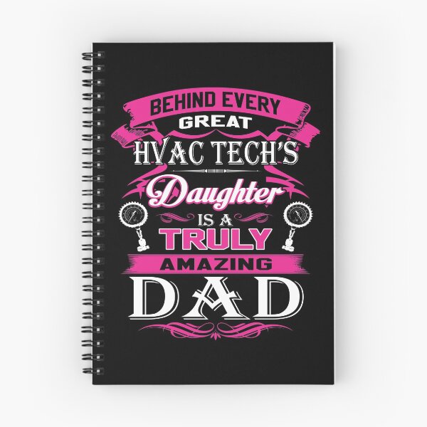 Item preview, Behind Every Great Hvac Tech Daughter Is A Truly Amazing Dad designed and sold by todayshirt.