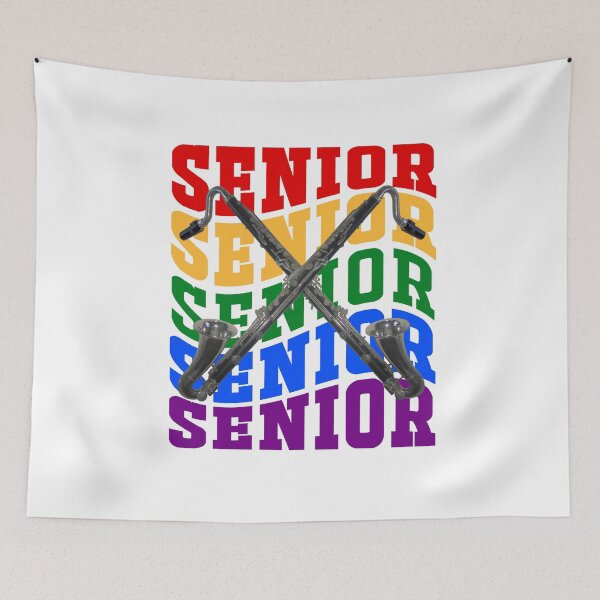 Item preview, Marching Band Senior - Bass Clarinet designed and sold by BandMomDesigns.