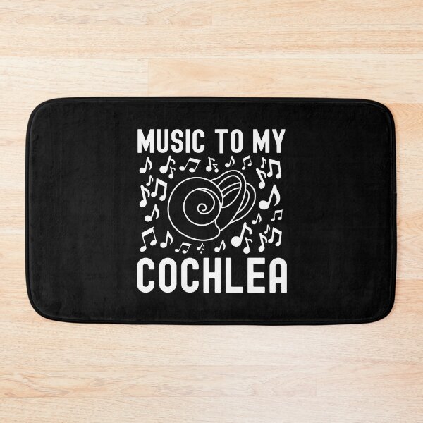 Item preview, Music To My Cochlea - Hearing, Ear, Stapes, Incus, Speech Therapist, Audiologist, Music To My Ears, Tympanic Membrane, Ear Drum, Inner Ear, Malleus, Cochlea Implant designed and sold by jadedscientist.