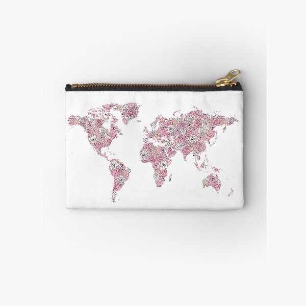 Item preview, Floral World Map designed and sold by MPillustration.