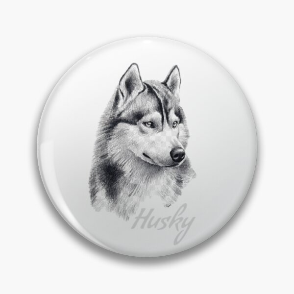 Item preview, cute siberian husky designed and sold by design-and-tees.