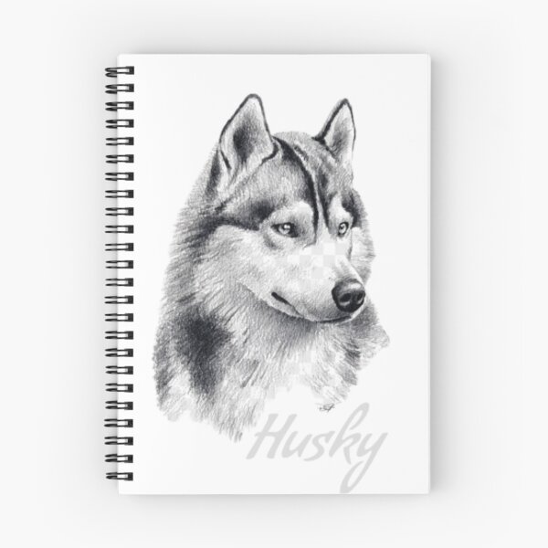 Item preview, cute siberian husky designed and sold by design-and-tees.