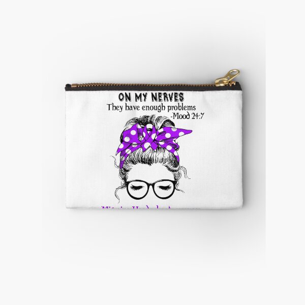 Item preview, Migraine Headache Awareness - Thou Shalt Not Get On My Nerves They Have Enough Problems - Mood 24:7 designed and sold by Robbsyn.