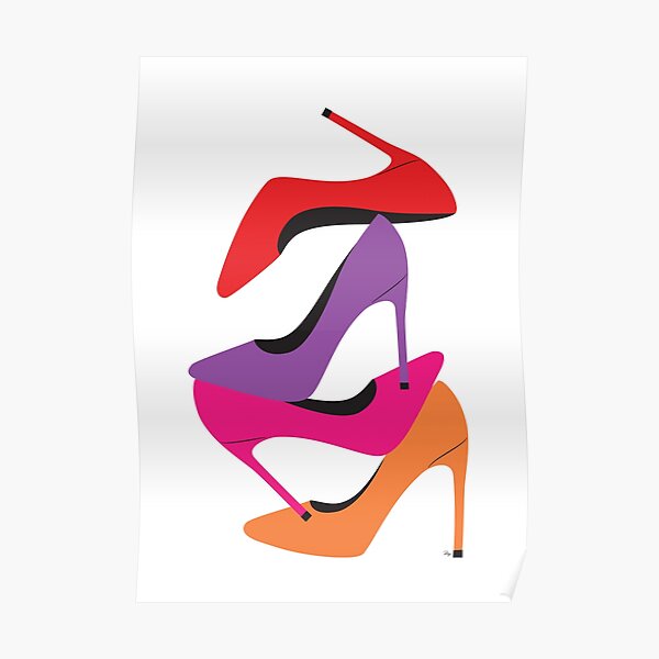 Bright Heels Poster