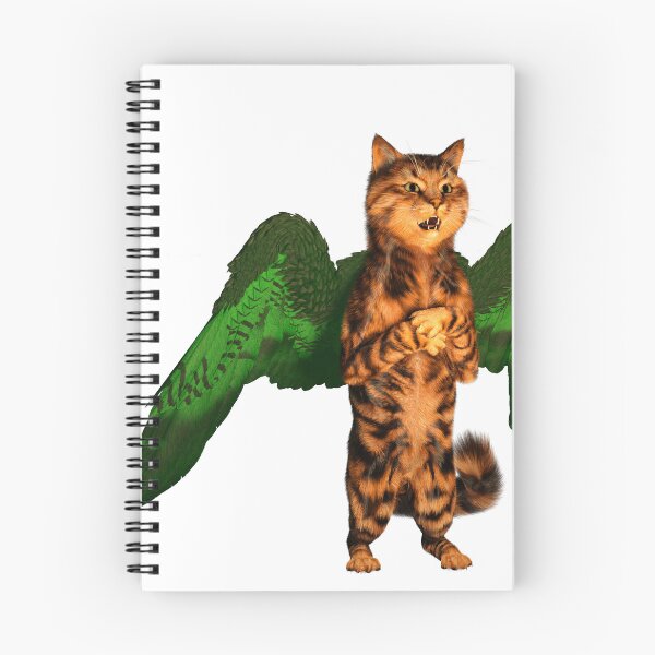 Item preview, Winged Cat Wingcat  designed and sold by BrushSong.