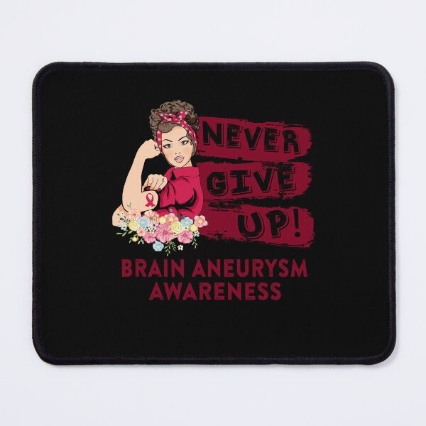 Item preview, Brain Aneurysm Warrior - Never Give Up! - Support Brain Aneurysm Warrior Gifts designed and sold by whlrcheryl.