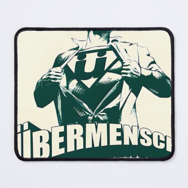 Item preview, ubermensch Friedrich Nietzsche Übermensch designed and sold by deztees.
