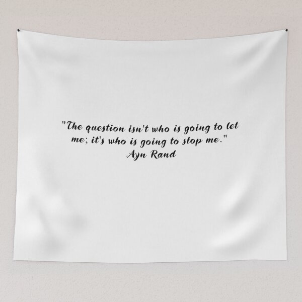 Item preview, Ayn Rand Quotes designed and sold by 4ever-Undaunted.