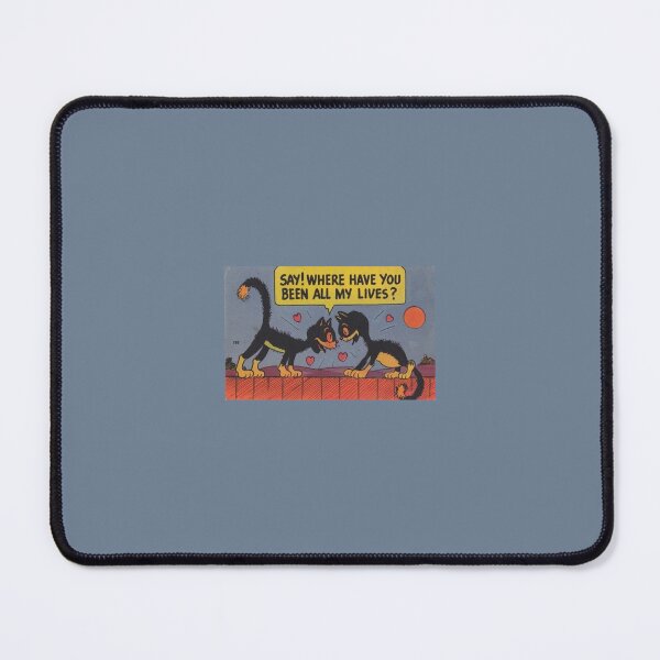 Item preview, 2 cats "say! where have you been all my lives?" 80's comic designed and sold by itsreallyroni.