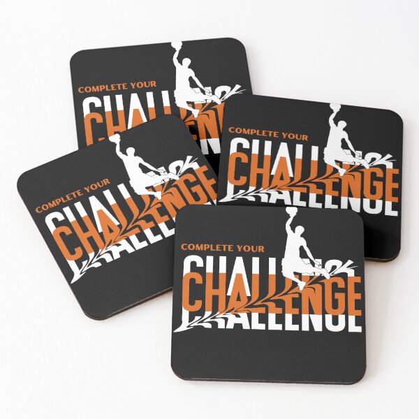 Item preview, Complete Your Challenge, Achieve Your Challenge designed and sold by Nicedeco.
