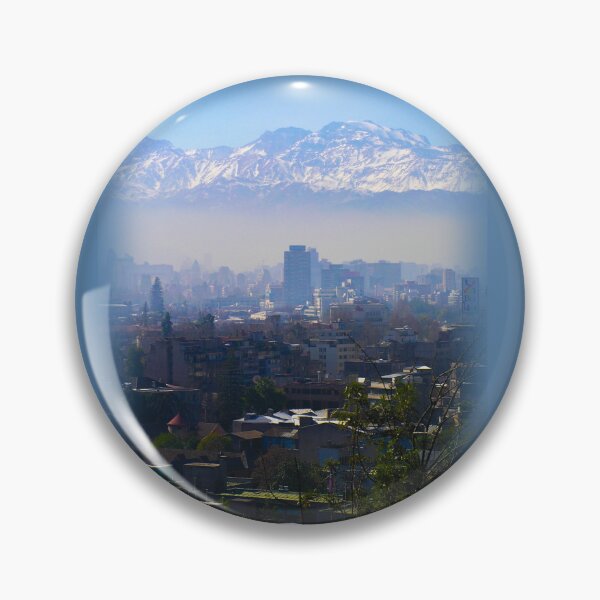 Item preview, Santiago, Chile, cityscape designed and sold by indiafrankk.