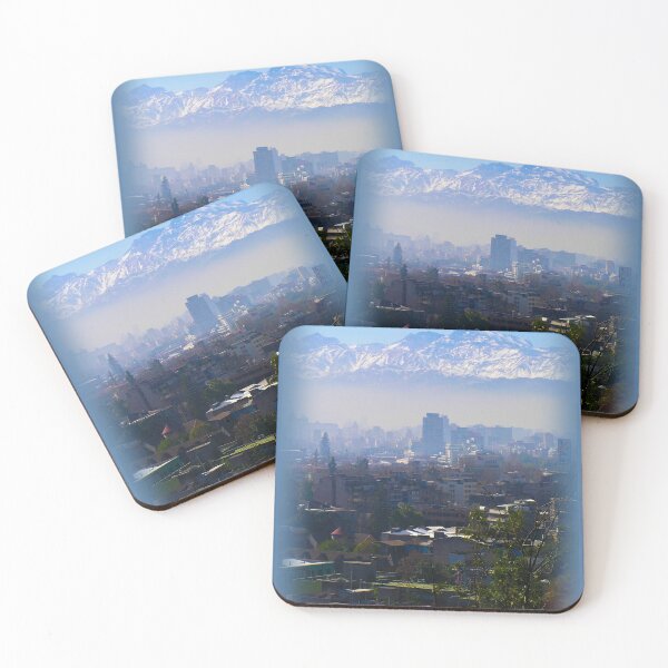Item preview, Santiago, Chile, cityscape designed and sold by indiafrankk.