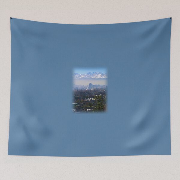 Item preview, Santiago, Chile, cityscape designed and sold by indiafrankk.