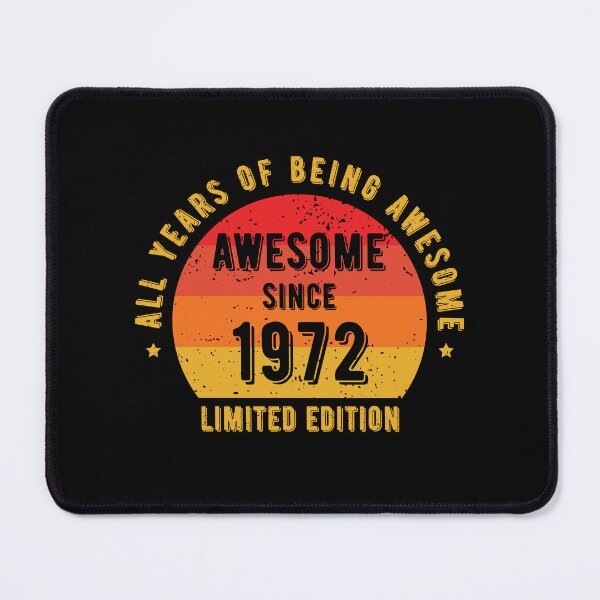 Item preview, Awesome Since 1972 - 50th Birthday Gift designed and sold by ChicGraphix.