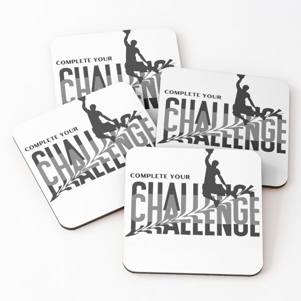 Item preview, Complete Your Challenge, Achieve Your Challenge designed and sold by Nicedeco.